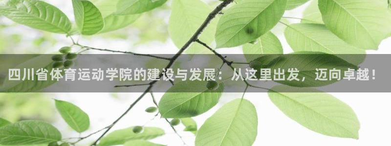 JJB竞技宝官网下载平台注册流程图：四川省体育运动学院的建设